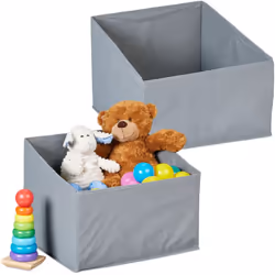 Vous voulez mettre de l’ordre dans votre intérieur ? Alors ce lot de 2 boîtes de rangement est fait pour vous ! Chacune de ce ...
