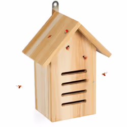 Vous cherchez un moyen de contribuer à protéger les coccinelles ? Alors cet hôtel à insectes est fait pour vous ! Avec cet hô ...