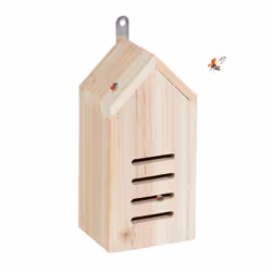 Vous cherchez un moyen de contribuer à protéger les coccinelles ? Alors cet hôtel à insectes est fait pour vous ! Avec cet hô ...