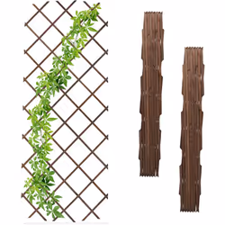 Ce tuteur en lot de 3 est un accessoire à la fois pratique et décoratif pour votre jardin. Laissez le treillis se couvrir de ...