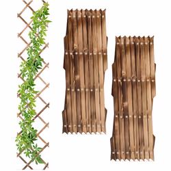 Ce tuteur en lot de 3 est un accessoire à la fois pratique et décoratif pour votre jardin. Laissez le treillis se couvrir de ...