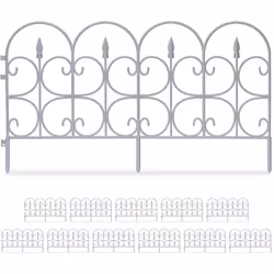 Avec cette bordure décorative pour parterres, tu aménages et embellis ton jardin rapidement et facilement. Marque les transit ...