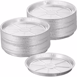 Ce lot de 100 barquettes rondes en aluminium est idéal pour des après-midis pâtisseries et pour créer de délicieuses tartes ! ...