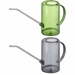 Votre balcon ou votre intérieur est agrémenté de jolies plantes ? Alors ce lot de 2 arrosoirs est l’accessoire idéal pour tou ...