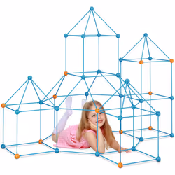 Grâce à ce jeu de construction, votre bout de chou pourra exprimer sa créativité et se créer une jolie petite cabane ! Ce lot ...