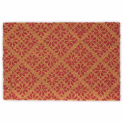 Accueillez vos convives comme il se doit avec ce joli tapis doté d’un design floral ! De plus, grâce à sa conception en fibre ...