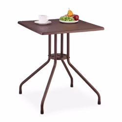 Passez un été inoubliable avec cette magnifique table de jardin à l'aspect rotin marron ! Cette table carrée peut accueillir ...