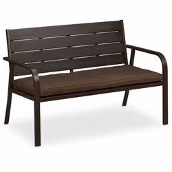 Quoi de plus agréable que de passer une magnifique journée d'été dans votre jardin ou sur votre balcon ? Ce banc de jardin av ...