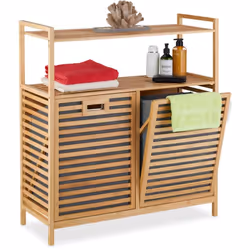 Vous cherchez un meuble pratique pour la salle de bain ? Alors vous êtes au bon endroit ! Ce meuble vous permettra de stocker ...