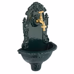 Vous voulez ajouter une touche décorative et antique à votre jardin ou votre terrasse ? Alors cette fontaine de couleur verte ...