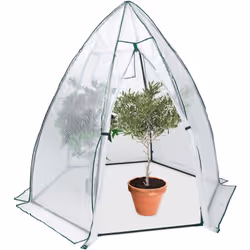 Cette serre de jardin d'hivernage offre les conditions parfaites pour protéger vos arbustes, plantes vivaces et petits arbres ...