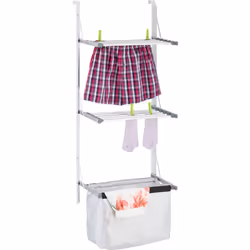 Vous êtes à la recherche d’un moyen pratique pour faire sécher de petites quantités de linge ? Alors ce séchoir est idéal ! A ...