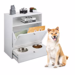 L'armoire à nourriture pour animaux est la solution idéale pour organiser la nourriture et les gamelles de votre compagnon à  ...