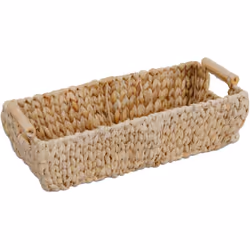Vous cherchez une corbeille de rangement à la fois décorative et pratique ? Alors ce joli panier est fait pour vous ! Il pour ...