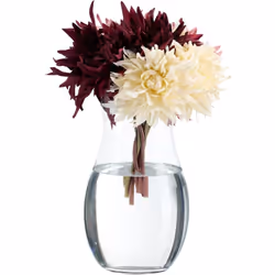 Envie de mettre en valeur votre bouquet de fleurs ? Alors ce superbe vase est fait pour vous ! Ce vase en verre de qualité se ...