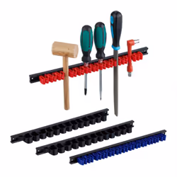 Les 4 porte-outils sont des compagnons utiles lorsque vous en avez assez de chercher différents outils. Grâce à la barre de s ...