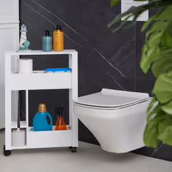 Relaxdays 4052025502836 armoire de rangement de salle de bain Blanc
