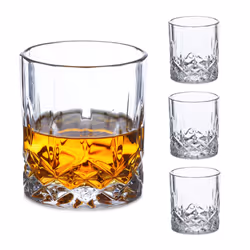 Relaxdays 10050299, Transparent, Verre, 4 pièce(s), 300 ml, 90 mm, 90 mm