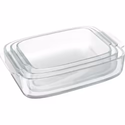 Envie de préparer un succulent gratin ou un délicieux tiramisu ? Alors ce lot de 3 plats est fait pour vous ! Utilisez celui  ...