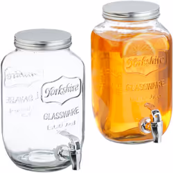 Envie de servir du jus de fruit de manière élégante à la prochaine fête d'anniversaire ? Alors ce distributeur à boisson en l ...