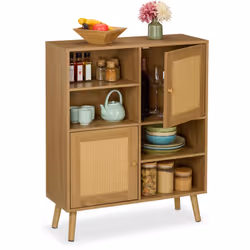 Vous cherchez un meuble décoratif et pratique pour le salon ou la cuisine ? Alors vous êtes au bon endroit ! Ce meuble spacie ...