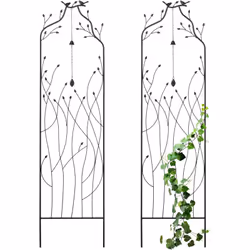 Vous cherchez un tuteur à la fois décoratif et pratique pour vos trésors verts ? Alors vous êtes au bon endroit ! Il dispose  ...