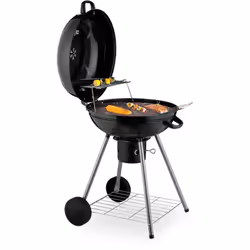 Savourez des steaks juteux et des saucisses croustillantes avec ce barbecue sphérique polyvalent. Grâce à sa grande surface d ...