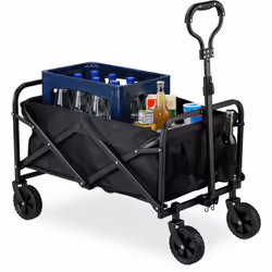 Le chariot de jardin pliable est le compagnon idéal pour les courses, les voyages en camping et les sorties à la campagne. Av ...