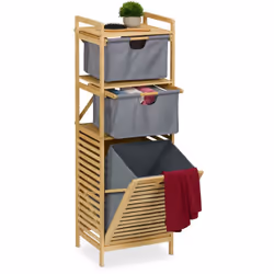 Envie d'optimiser l'espace de votre petite salle de bain ? Alors vous êtes au bon endroit ! Jetez votre linge sale dans le ba ...