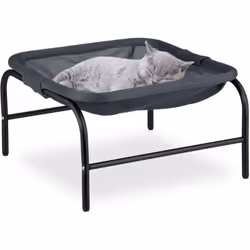 Vous cherchez un lit confortable pour votre matou ? Alors vous êtes au bon endroit ! Ce siège de couleur grise est maintenu p ...