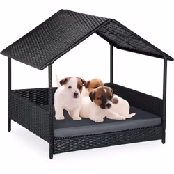 Pour que votre compagnon à quatre pattes soit à l'aise dans le jardin, un lit d'extérieur pour chien est exactement ce qu'il  ...
