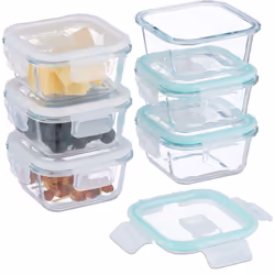 Grâce à leur couvercle hermétique en plastique, ces boîtes préservent vos aliments frais plus longtemps. Elles pourront accue ...