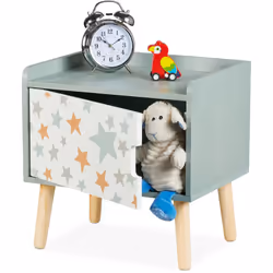 Vous cherchez une jolie table de chevet pour la chambre de votre bout de chou ? Alors vous êtes au bon endroit ! Sur le dessu ...