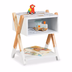 Vous cherchez une jolie table de chevet pour la chambre de votre bout de chou ? Alors vous êtes au bon endroit ! Sur le dessu ...