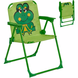 Votre pitchoun est à la recherche d'un compagnon trop mignon pour la prochaine sortie camping ? Alors cette chaise pliante es ...