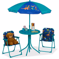 Envie de faire plaisir à votre petit bout de chou ? Alors ce salon de jardin est fait pour vous ! Son design original ravira  ...