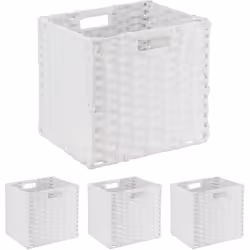 Ce lot de corbeilles vous permettra de ranger et d’organiser votre intérieur avec style et méthode. Ces paniers de rangement ...