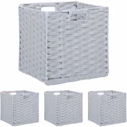Ce lot de corbeilles vous permettra de ranger et d’organiser votre intérieur avec style et méthode. Ces paniers de rangement  ...