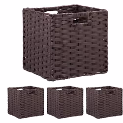 Ce lot de corbeilles vous permettra de ranger et d’organiser votre intérieur avec style et méthode. Ces paniers de rangement  ...