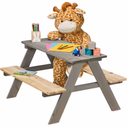 Vous cherchez une table de pique-nique pour votre enfant ? Alors vous êtes au bon endroit ! La hauteur de ce meuble en bois d ...