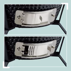 Relaxdays 4052025866976 barbecue et grill Barbecue/grill Kamado Egg Bois de chauffage Noir - Vue supplémentaire 7