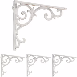 Vous cherchez des équerres pour étagères à la fois décoratives et pratiques ? Alors vous êtes au bon endroit ! Fixez 2 équerr ...