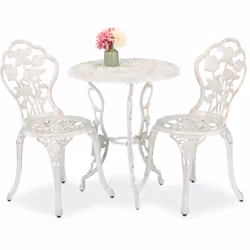 Envie de profiter d'un moment au soleil avec votre moitié ? Alors vous êtes au bon endroit ! Ce lot est composé d'une table e ...