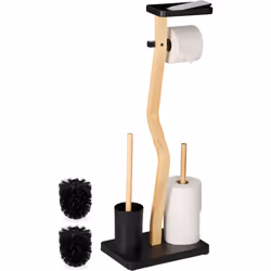 Vous cherchez un support pratique pour votre papier toilette et votre brosse WC ? Ne soyez pas au bout du rouleau, nous avons ...