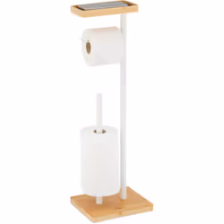 Vous cherchez un support pratique pour votre papier toilette ? Ne soyez pas au bout du rouleau, ce support non fixe est ce qu ...