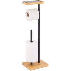 Vous cherchez un support pratique pour votre papier toilette ? Ne soyez pas au bout du rouleau, ce support non fixe est ce qu ...