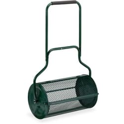 Relaxdays - pandeur à engrais pour gazon, distributeur compost, terreux, manuel, 65 l, poignée, hlp: 117x74x36 cm, vert