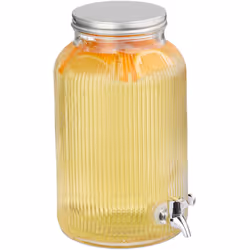 Envie de servir du jus de fruit de manière élégante à la prochaine fête d'anniversaire ? Alors ce distributeur à boisson au d ...