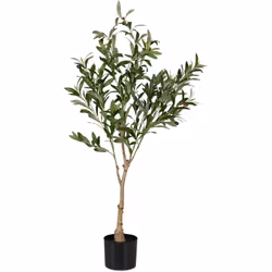 Envie d'apporter une touche de fraicheur à votre intérieur ? Alors cet olivier artificiel est fait pour vous ! Cet arbre arti ...