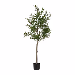 Envie d'apporter une touche de fraicheur à votre intérieur ? Alors cet olivier artificiel est fait pour vous ! Cet arbre arti ...